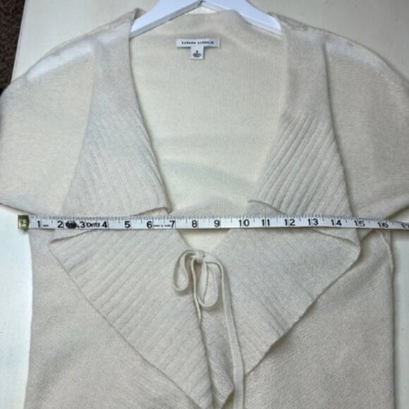 Banana Republic Tie Front Waterfall Cardigan Sweater Size Small - Picture 9 of 10
